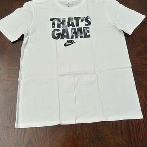 Nike White T-Shirt - That's Game